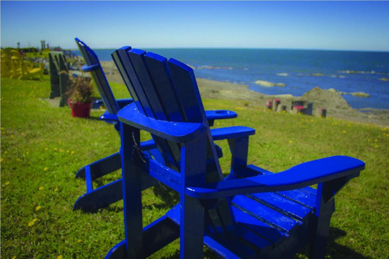Les Cabines Du Phare Rimouski Buitenkant foto